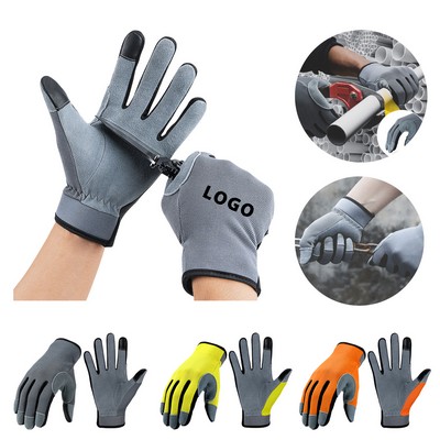 Working Soft Leather Gloves