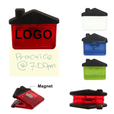 Magnetic House Shaped Paper Clips