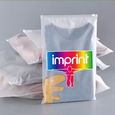 Reclosable Frosted Zip Lock Bag