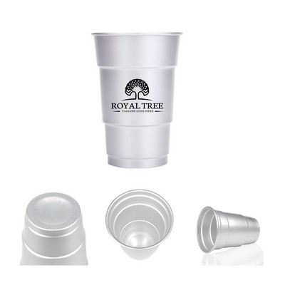 18 Oz. Reusable Party Aluminum Cup