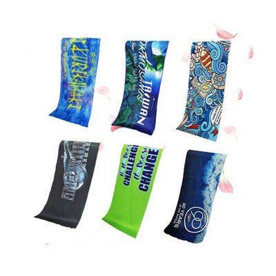 Full Color Printing Cooling Towel