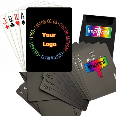 Custom Back & Faces Poker Size Playing Cards