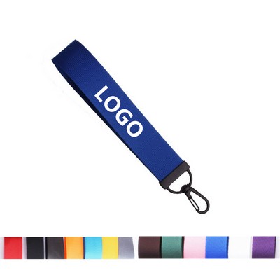 Hand Wrist Nylon Lanyard Key Chain