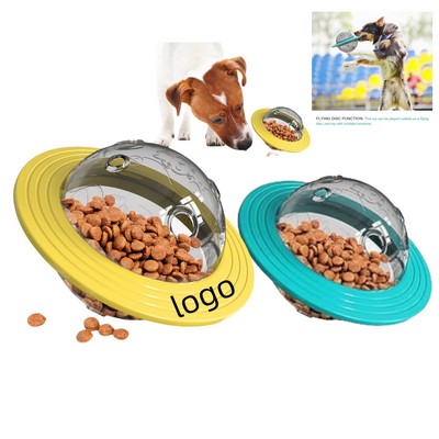 Multi-Functional Food Frisbee Pet Toy