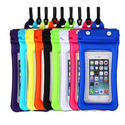 Floating Waterproof Pouches With Neck Cord