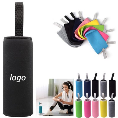 Handle Neoprene Beverage Holder Sleeve Cooler