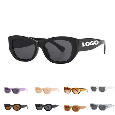 Trendy Rectangle Cat-eye Sunglasses for Women