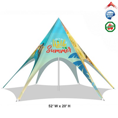 52ftx20ft Single Pole Star Tent