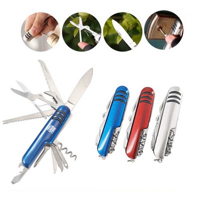 11-in-1 Multi Functions Tool Folding Knife