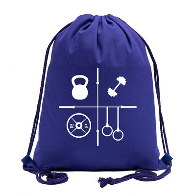 Custom Small Polyester Drawstring Backpack ( 13" X 15" )