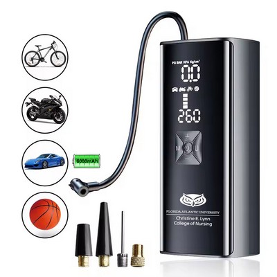 6000mAh Portable Multi Function Vehicle Inflatable Pump / Tire Inflator