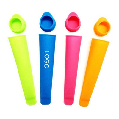 Silicone Popsicle Ice Pop Mold With Lid