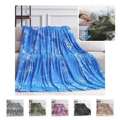 Tie Dye Summer Cooling Blanket