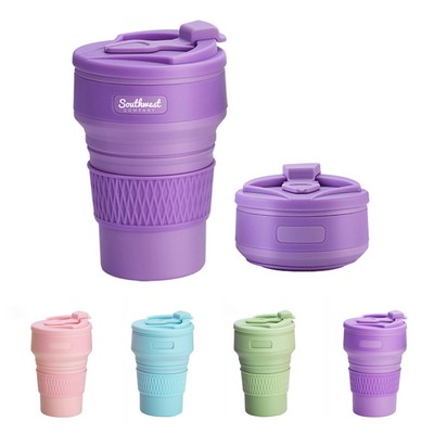 12oz Collapsible Silicone Travel Cup