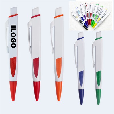 Flat Shape Advertising Ballpoint Plastic Pen