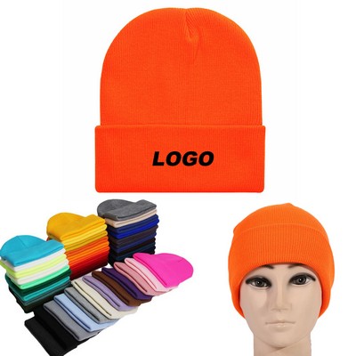 Fashion Knit Cuffed Beanie