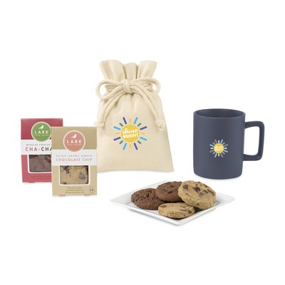 Lark Welcoming Cookie Treat Mug Stuffer - Matte Navy