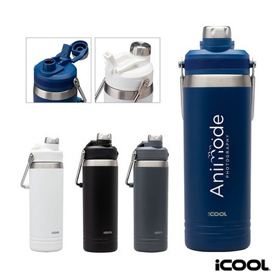 iCOOL Lakewood 24 oz. Double Wall, Stainless Steel Bottle