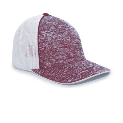 Pacific Headwear Heather Trucker Flexfit