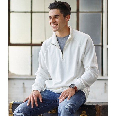 J America Wholesale Blanks Triblend Fleece 1/4 Zip