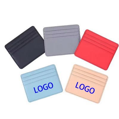 PU Leather Credit Card Holder