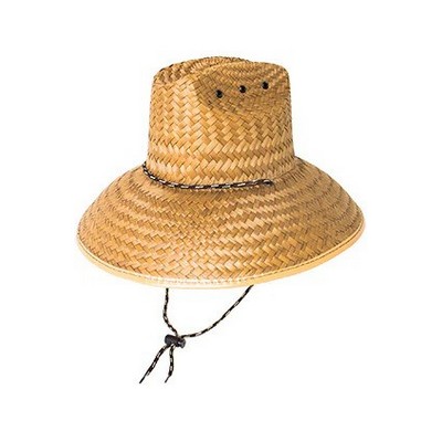 Peter Grimm Hasselhoff Straw Lifeguard Hat