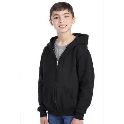 Jerzees® Nublend® Youth Full-Zip Hooded Sweatshirt