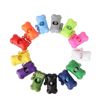 Plastic Pet Bone Waste Bag Dispenser