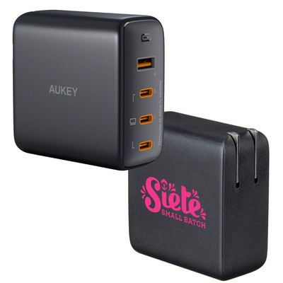 Aukey 4-Port PD 100W Wall Charger