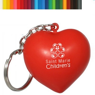 Mini Heart Stress Reliever Keychain