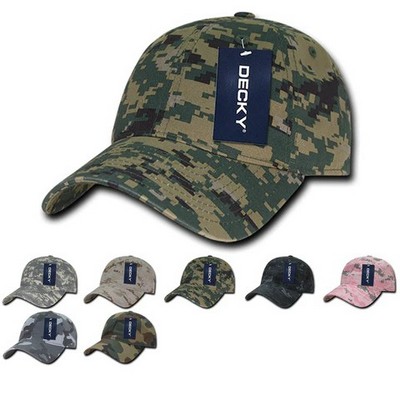 Decky Low Profile Relaxed Camo Dad Cap