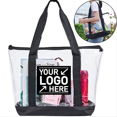 Clear Carry Tote Bag