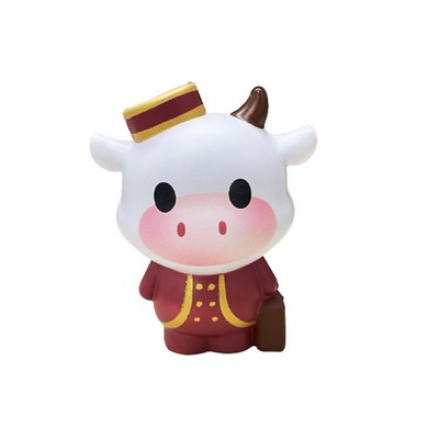 Slow-Rebound Working Cow Stress Relief Toy