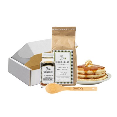 Breakfast Pancake & Syrup Gift Box