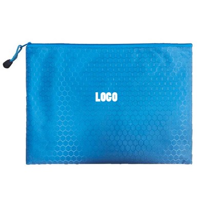 A4 Waterproof Zipper File Bags