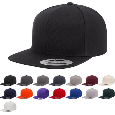 YP Classics® Yupoong Solid Color Premium Snapback Cap