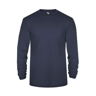 Badger Sport Triblend Long Sleeve Tee