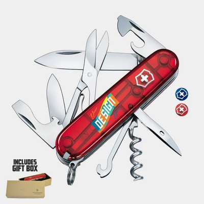 Swiss Army - Victorinox® Climber Translucent Swiss Made Pocket Knife