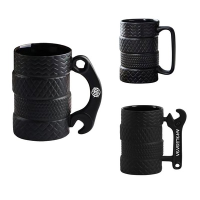 Ceramic Tire Coffee Mug