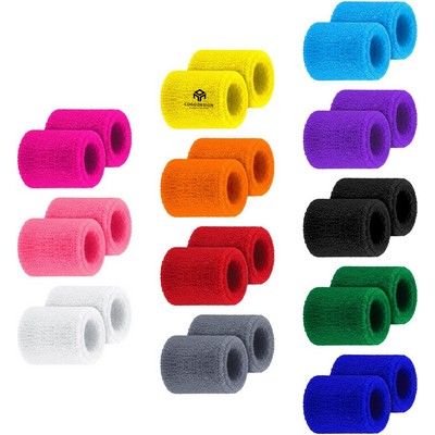 Colorful Kids Athletic Sports Wristbands