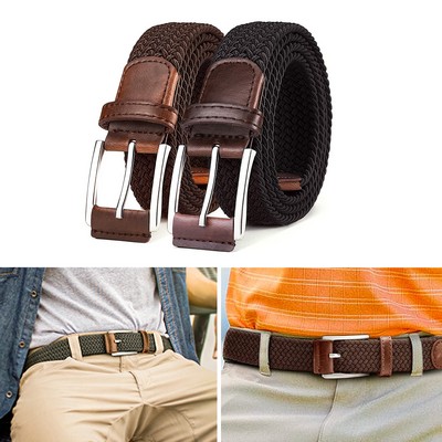 Men's Stretch Braided Belt 1 3/8"