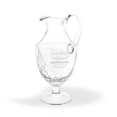 Ophelia Crystal Pitcher - Large