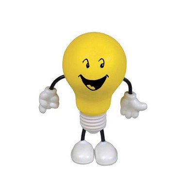 Foam Long-Limbed Light Bulb Stress Relief Toy