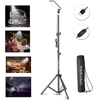 Led Lamp Photography Light With Tripod Stand For Outdoor Camping Picnic