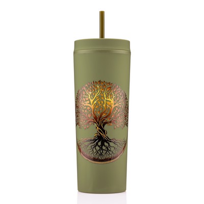 18 oz Slique Recycled Tumbler