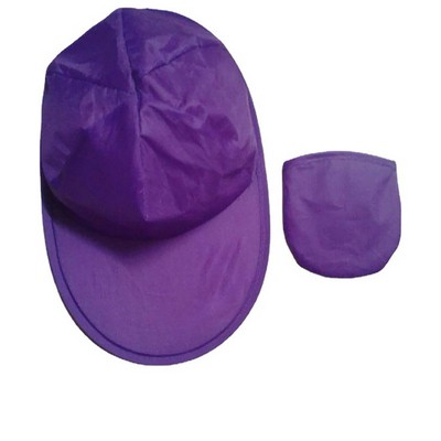 Packable Headwear Space-Saving Cap