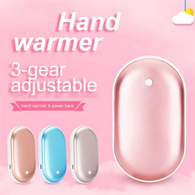 2-in-1 Rechargeable Hand Warmer Power Bank