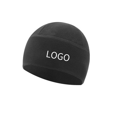 Outdoor cycling warm hat