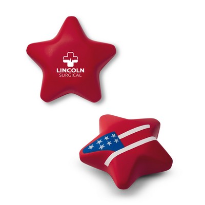 Prime Line USA Patriotic Star Shape Stress Ball