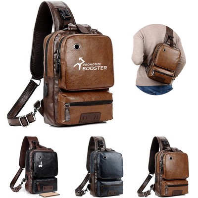 Small Sling Crossbody Backpack